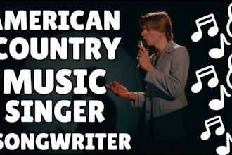 write and produce acoustic country music singer songwriter and music producer