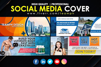 design linkedin banner fiverr gig graphic fb banner ads