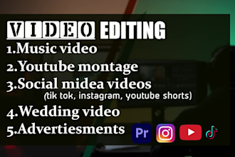 do professional video editing using premiere pro