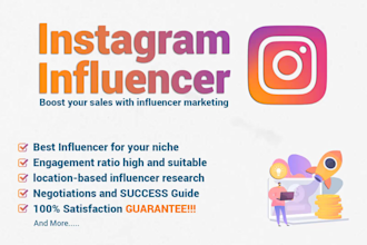 research the best instagram influencer for your brand