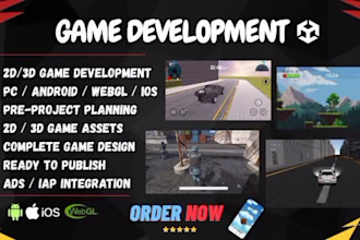 do unity 2d 3d game development for mobile pc webgl