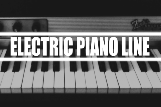 record an electric piano line of any style for your song