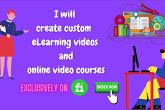 create custom elearning videos and online video courses