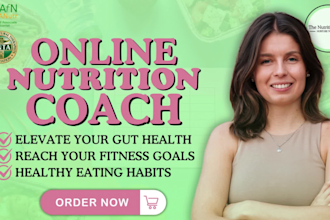 be your online registered nutrition coach and diet planner