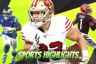 do nfl highlights and mixtape sports hype video editing for youtube