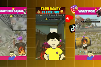 do funny gaming video editing for yt shorts,reels and tiktok