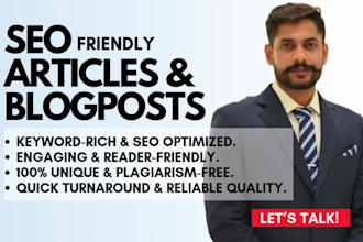 write the best SEO friendly articles and blog posts