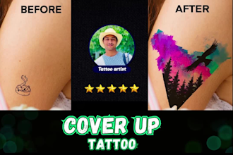Best Price! expert cover up tattoo artist for all skin types