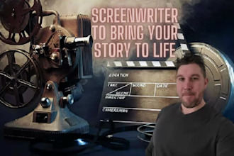 ghostwrite a professional and captivating screenplay for you