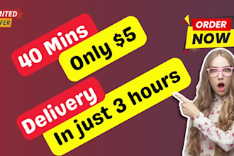 provide accurate audio and video transcription services with fast delivery