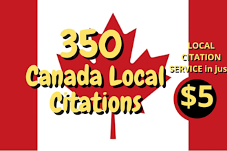 do 350 canadian local citations