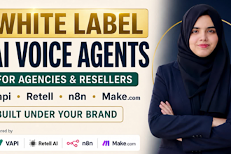 build white label ai voice agents for agencies using vapi and n8n