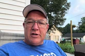 record spokesman video testimonial seniorman male spokesperson video review ugc