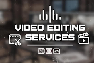 do professional video editing for youtube instagram tiktok