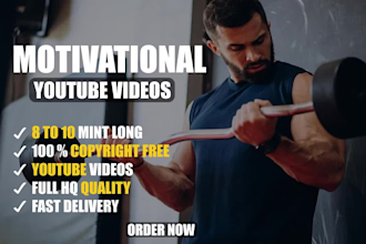 create viral motivational videos for youtube within 24h
