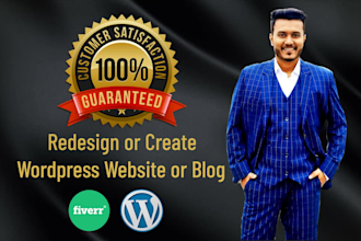 do redesign, design, development, duplicate or clone wordpress website