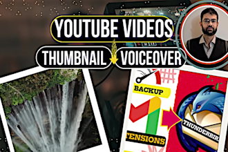 make professional youtube videos with ai voice and visuals