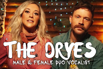 be your male n female country music, pop, blues duo singer