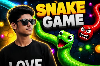create a custom snake game in python with sound and graphics