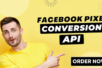 setup or fix facebook pixel conversion API, ga4 server side tracking with GTM