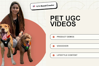 create authentic pet ugc videos with real dogs