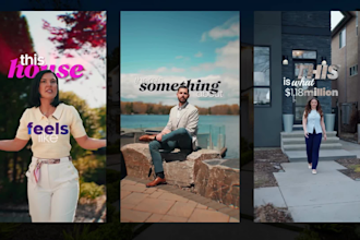 edit trendy real estate reels and premium real estate video editing
