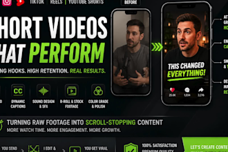 edit retention focused psychology reels dark docu shorts, and tiktok videos
