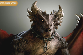 create a stylized 3d character for games