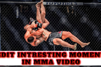 edit ufc mma sports highlight videos for cash cow channel