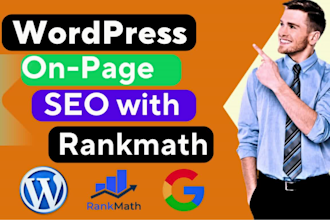 do wordpress onpage SEO with rankmath quickly