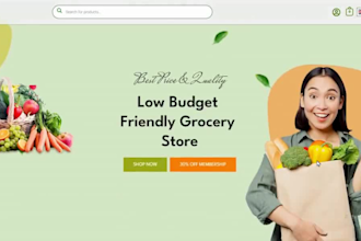 build webflow website, take first page than order and get low budget offer
