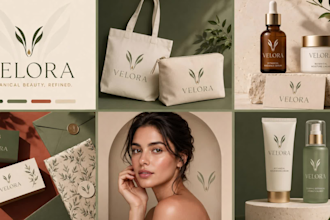 design logo, brand guidelines, full branding kit, and brand style guide identity