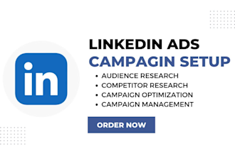 setup linkedin ads campaign