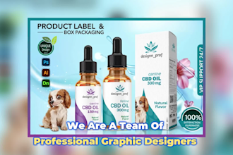 do product label design, packaging design