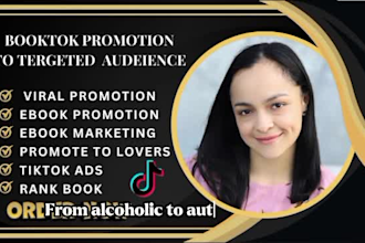 viral tiktok booktok promotion booktok book ranking book ebook marketing