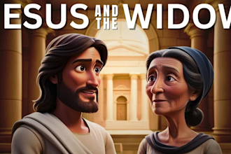 do bible story, turn verses into stunning 3d ai bible story video