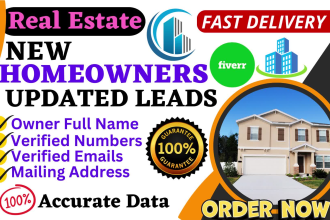 provide fresh and updated USA new homeowners list