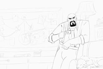 create 2d hand drawn, frame by frame, traditional animation
