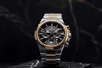 create a cinematic ai luxury watch commercial video