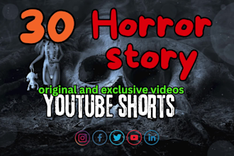 create viral horror youtube shorts, instagram reels and tiktok