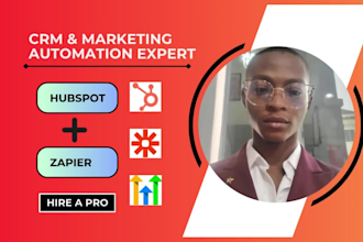 setup hubspot crm workflow zapier hubspot website marketing automation expert