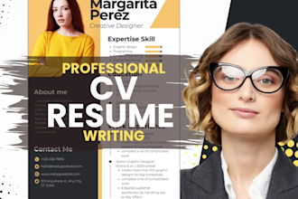 create professional CV resume design as expert CV maker