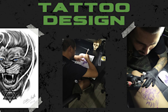 do any tattoo design and redesign