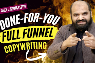 do sales copywriting for your course or sales funnel