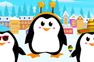 create 2d animation for kids and nursery rhymes