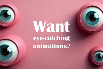 design 2d animated videos for instagram, youtube and tiktok