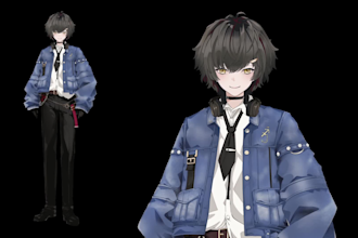 design custom vtuber model