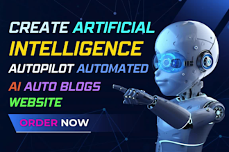 create artificial intelligence autopilot automated ai autoblogs website ai blogs