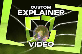 create custom explainer video animation
