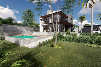 do architecture design with realistic 3d rendering